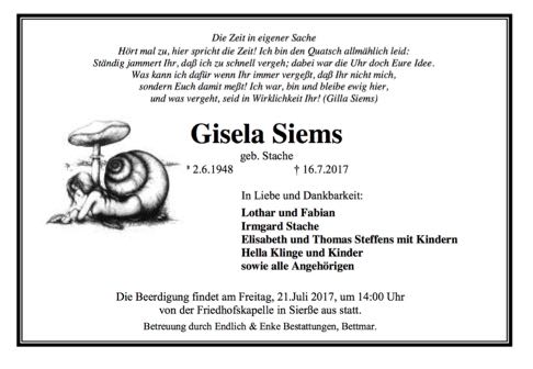 Gisela-Siems-anzeige